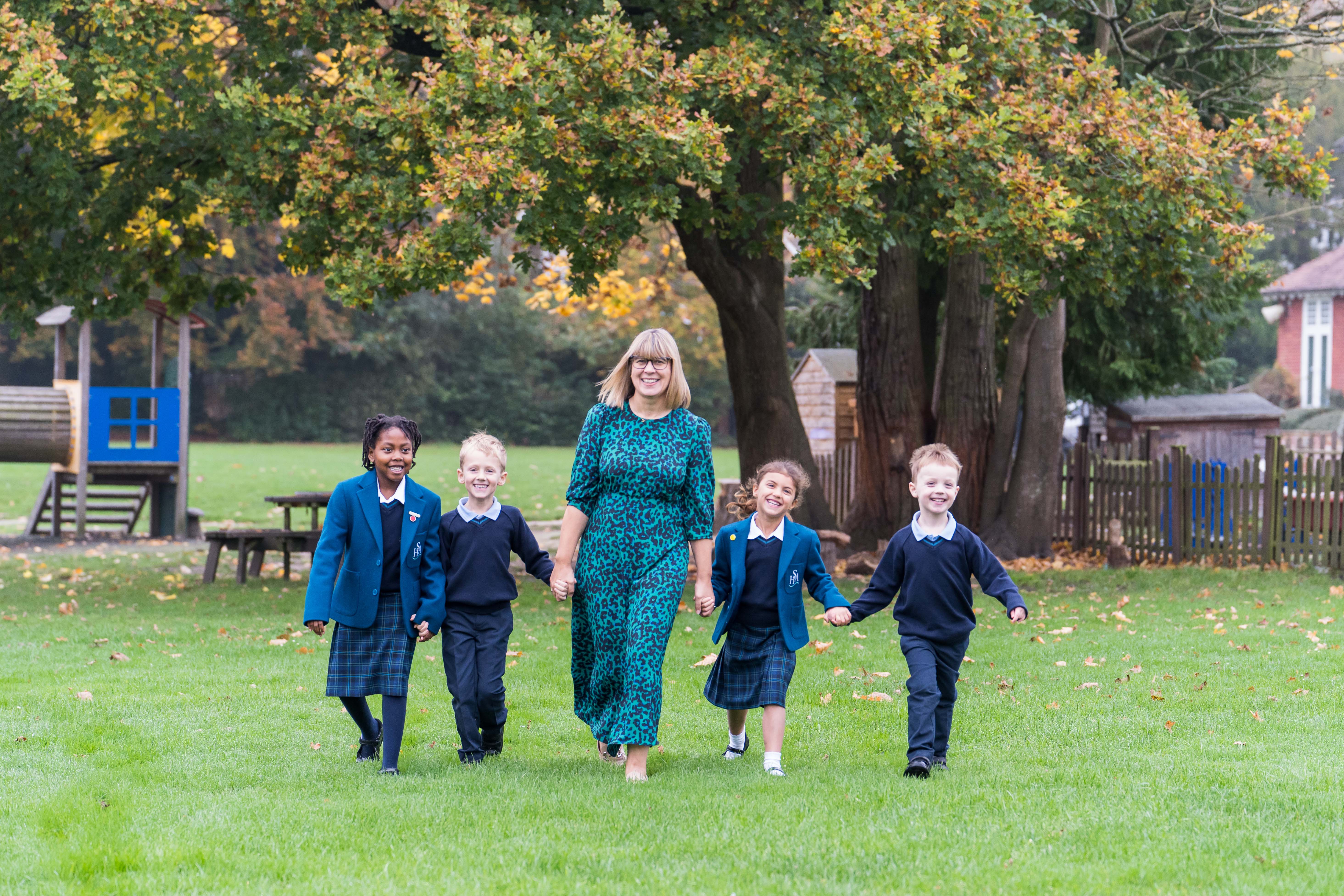 Woodham Rise site and children