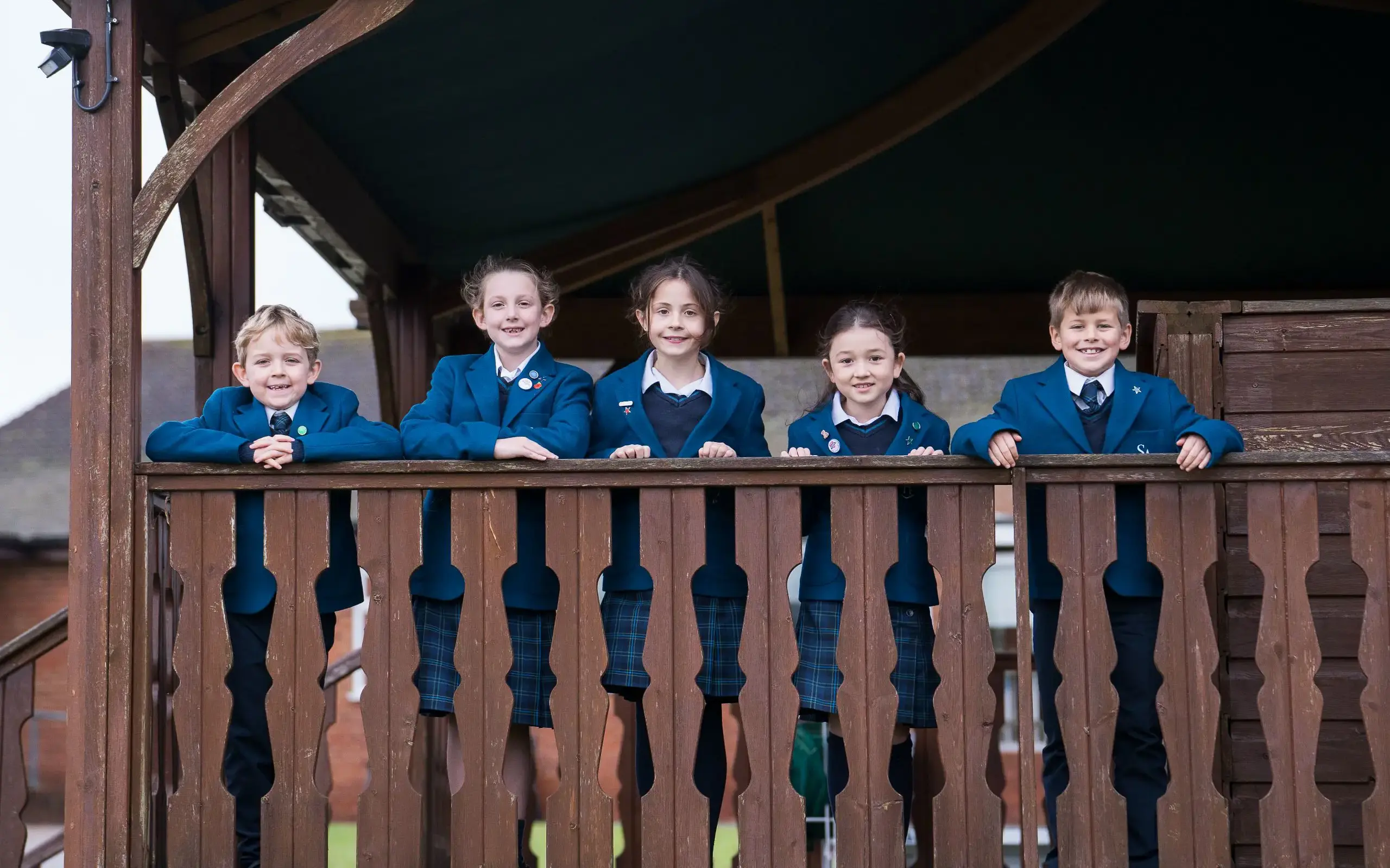 pupils at Church Hill House